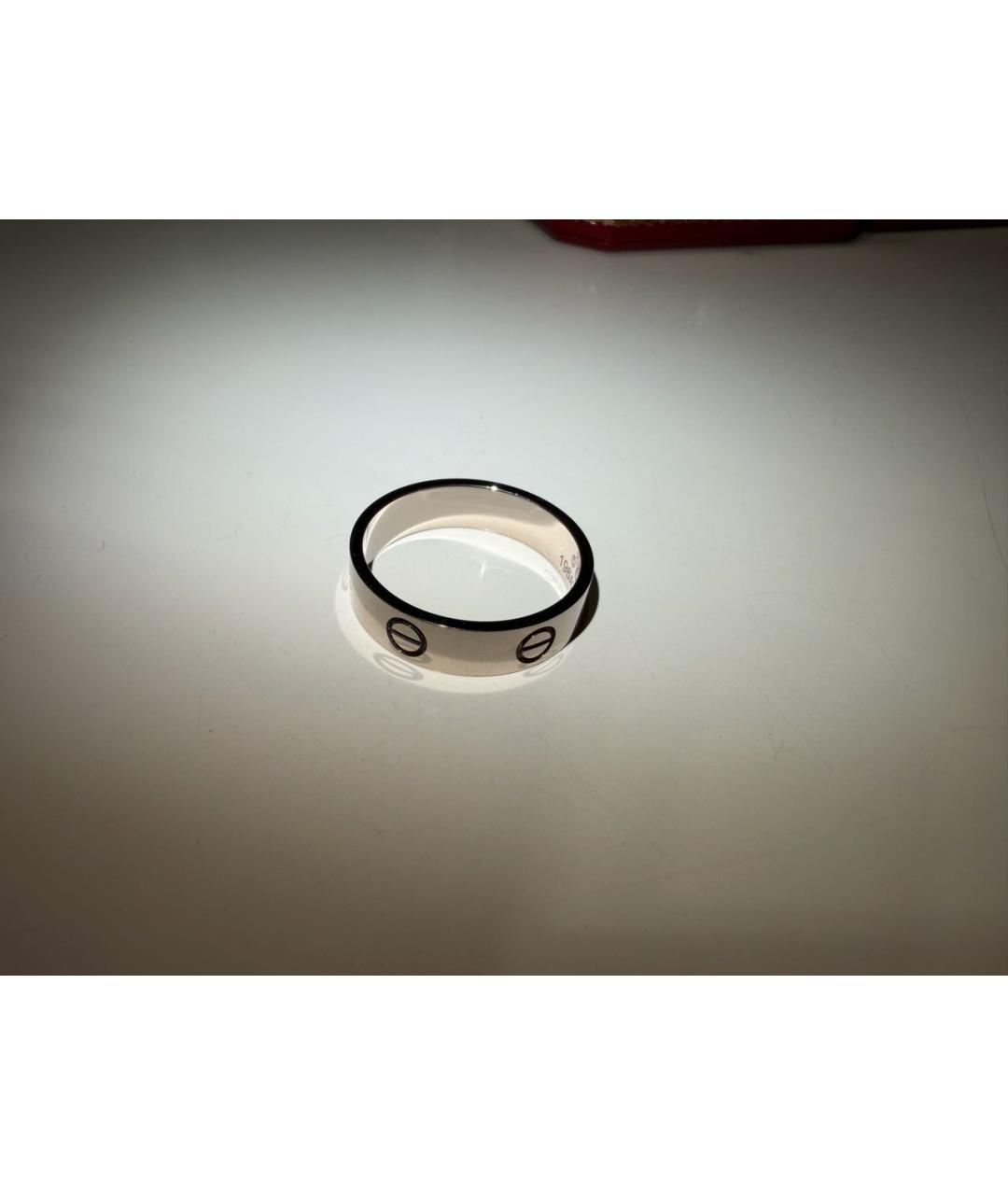 CARTIER Серебряное кольцо из белого золота, фото 5