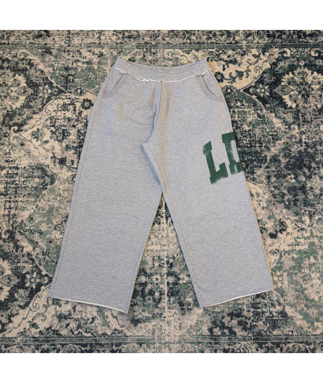 JADED LONDON Серые хлопковые повседневные брюки, фото 4