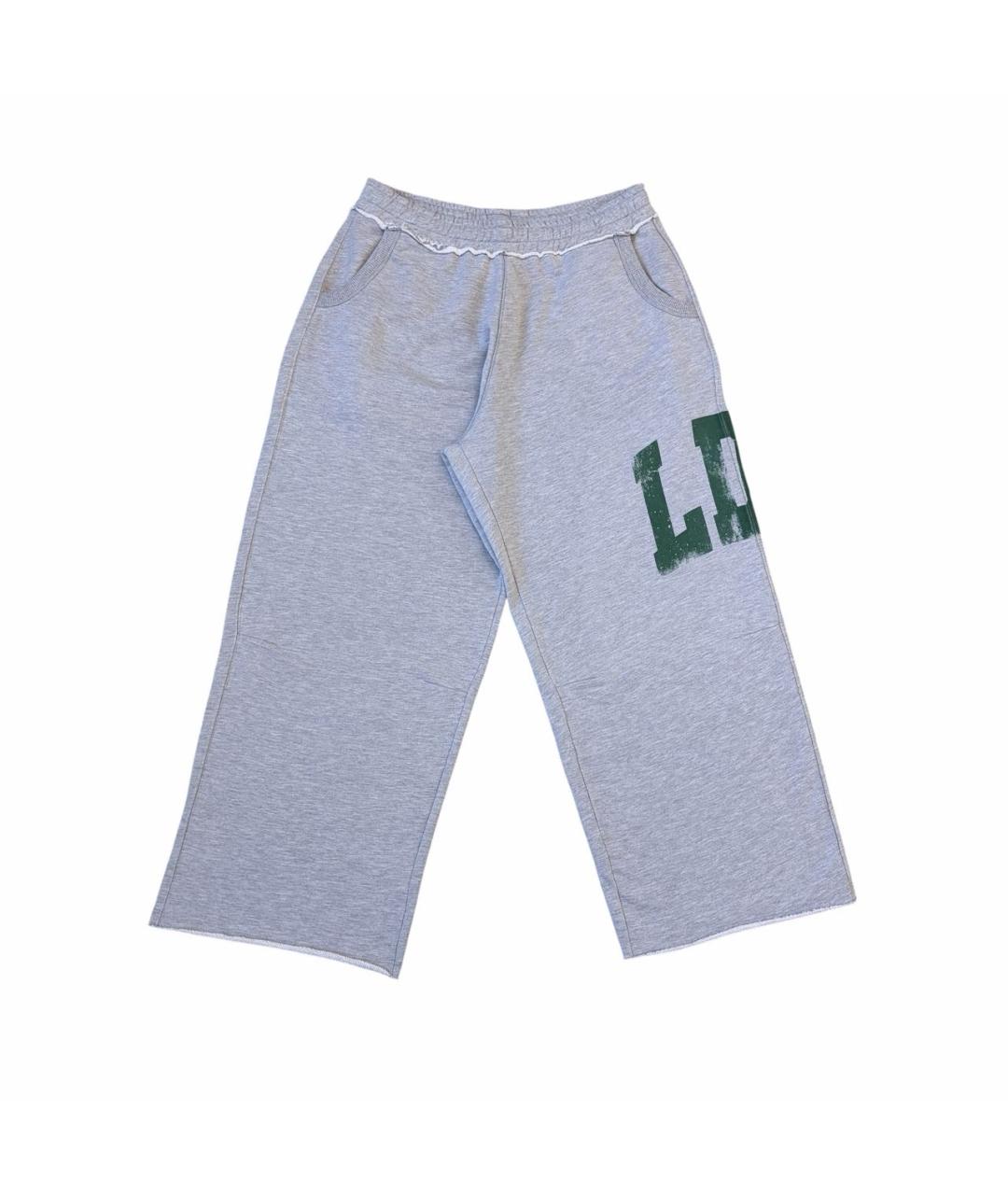 JADED LONDON Серые хлопковые повседневные брюки, фото 9