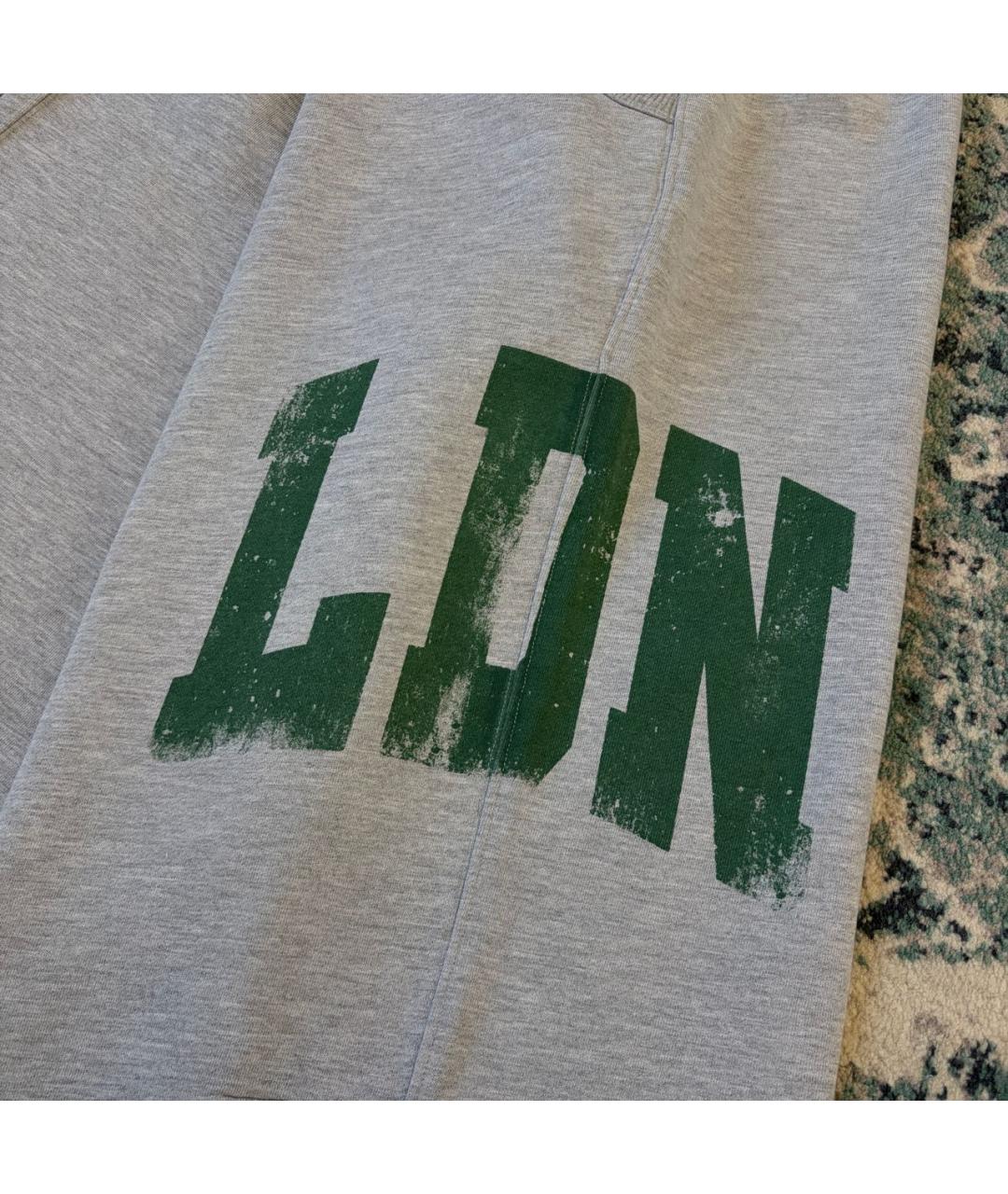 JADED LONDON Серые хлопковые повседневные брюки, фото 6