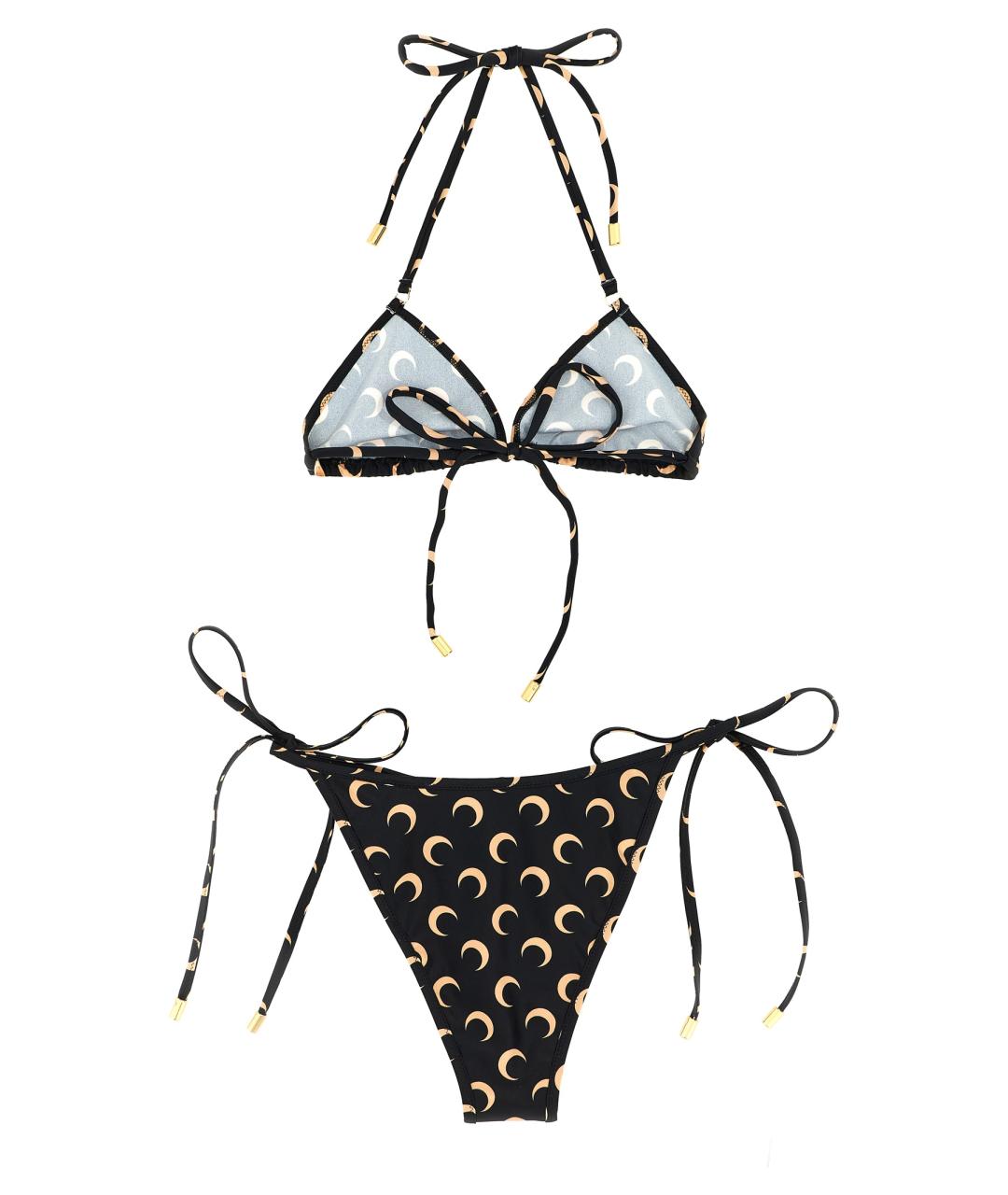 MARINE SERRE Черный полиамидовый купальник, фото 2