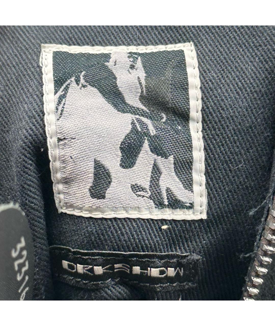 RICK OWENS DRKSHDW Черные текстильные высокие кроссовки / кеды, фото 8