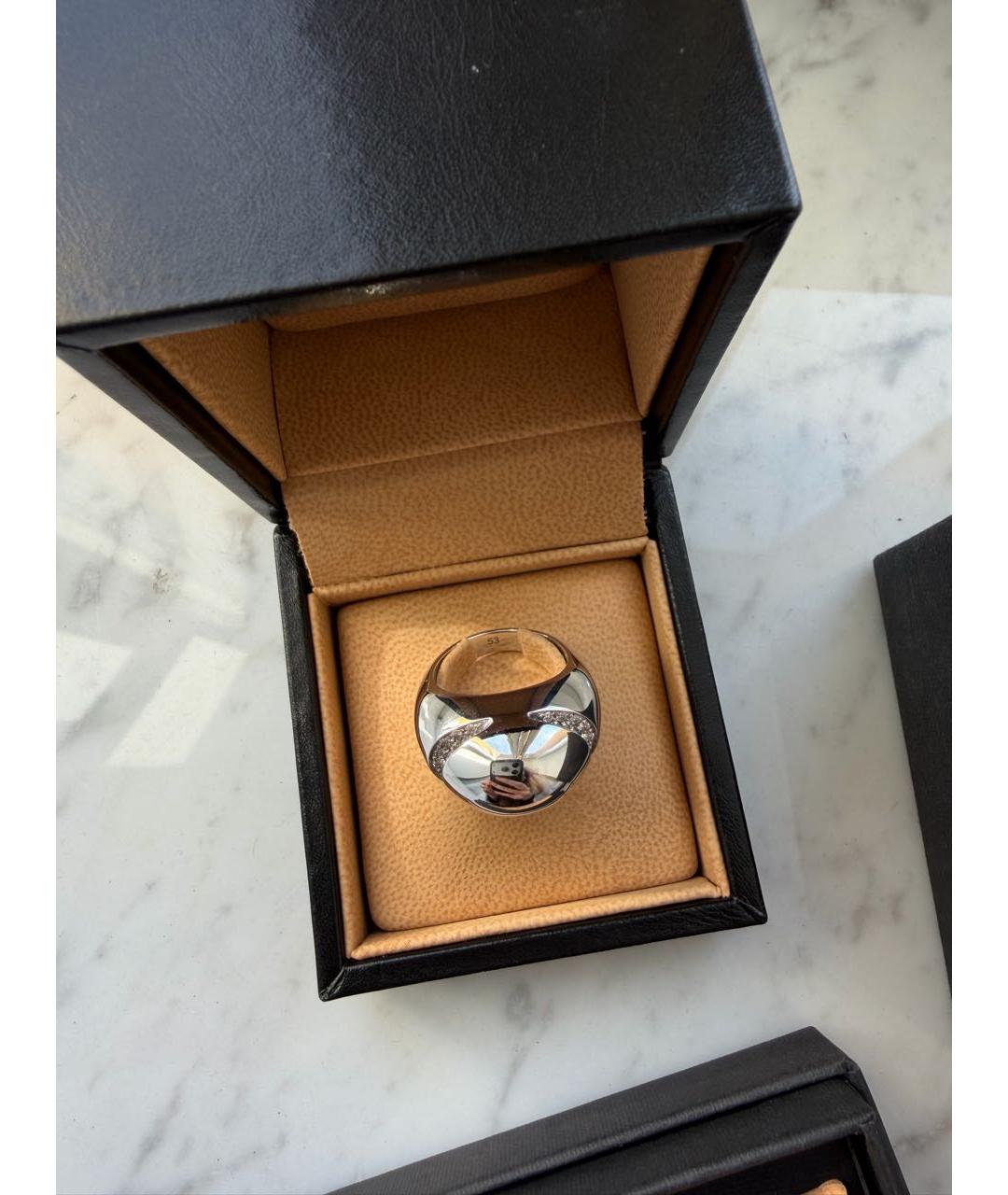 BVLGARI Белое кольцо из белого золота, фото 2