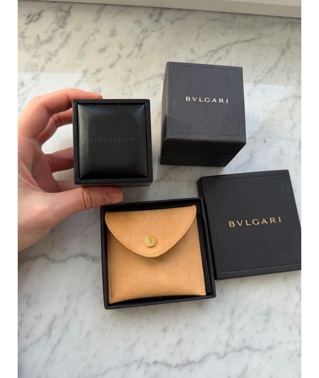 BVLGARI Белое кольцо из белого золота, фото 5