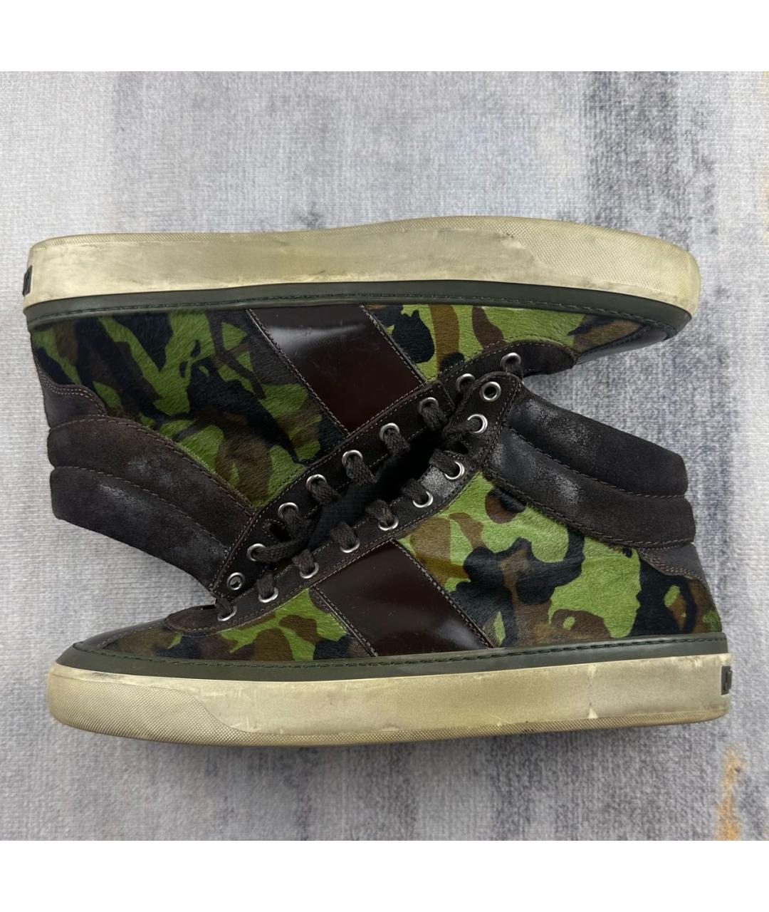 JIMMY CHOO Мульти высокие кроссовки / кеды, фото 8