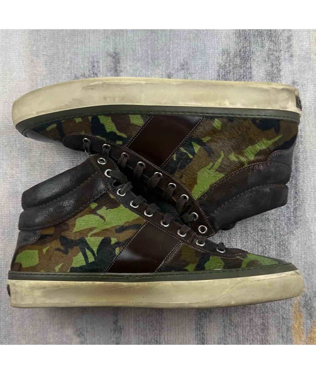 JIMMY CHOO Мульти высокие кроссовки / кеды, фото 4