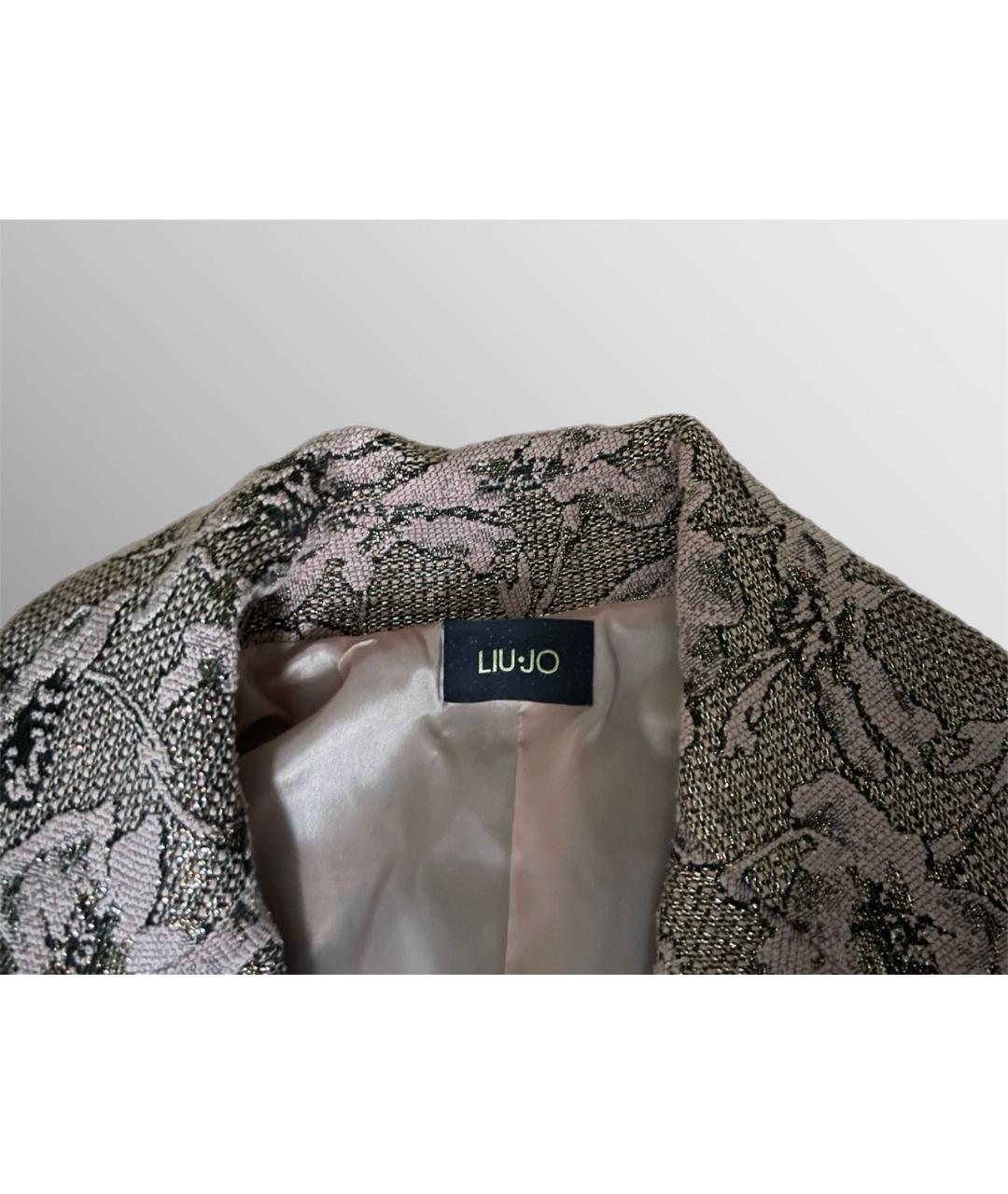 LIU JO Коралловое хлопковое пальто, фото 2