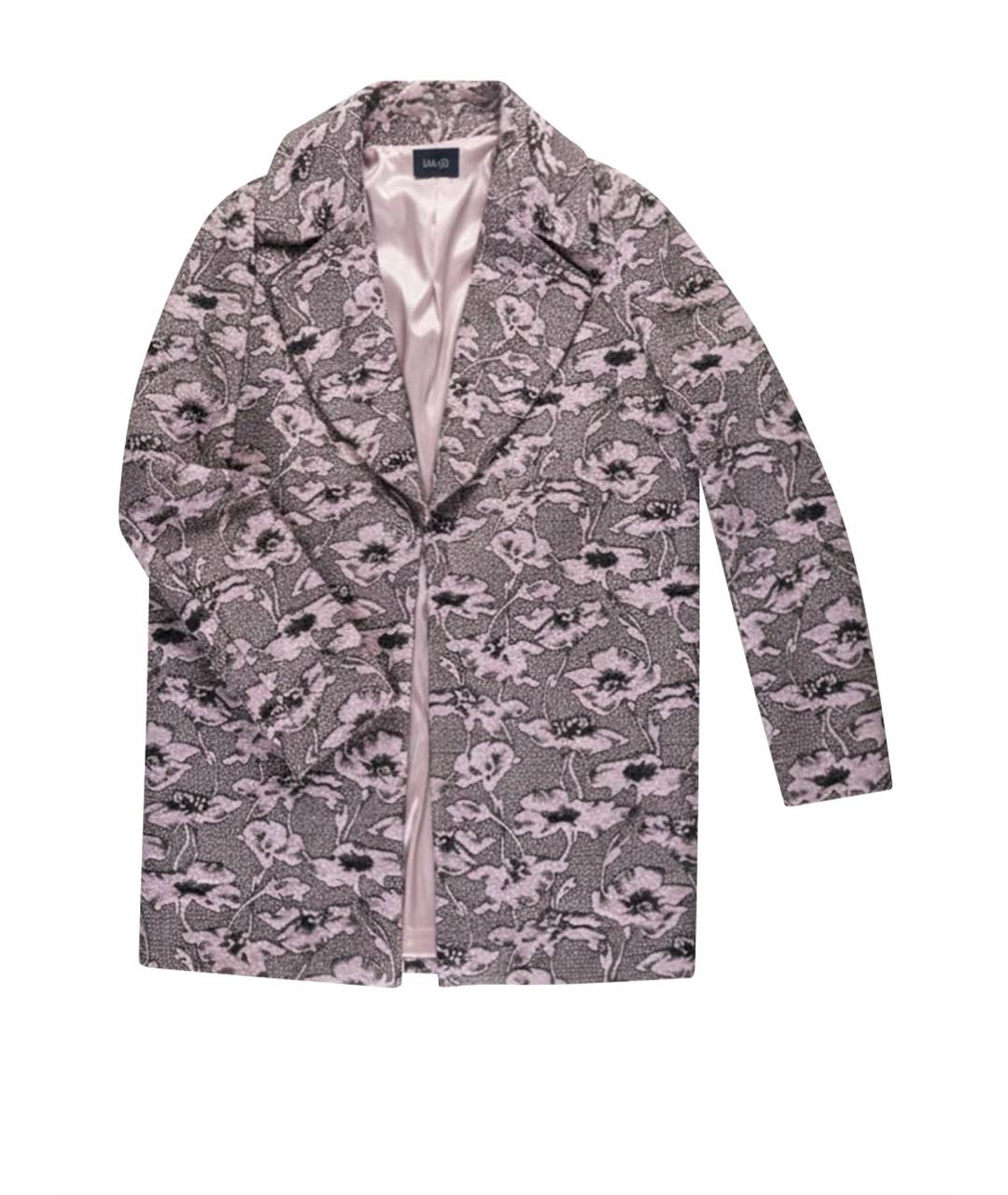 LIU JO Коралловое хлопковое пальто, фото 3