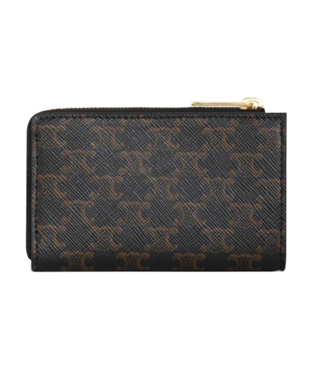 CELINE Коричневый кошелек, фото 3