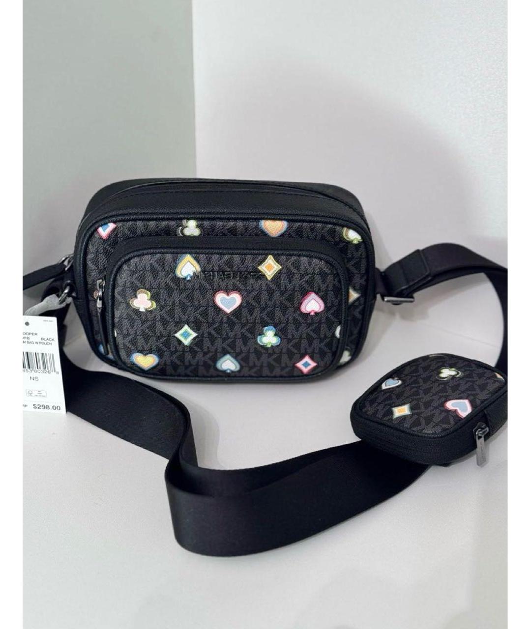 MICHAEL KORS Черная сумка через плечо, фото 3