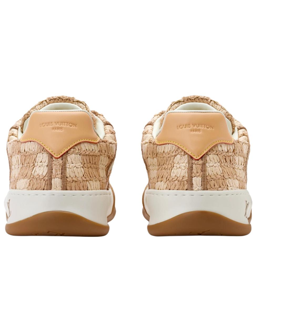 LOUIS VUITTON Коричневые низкие кроссовки / кеды, фото 5