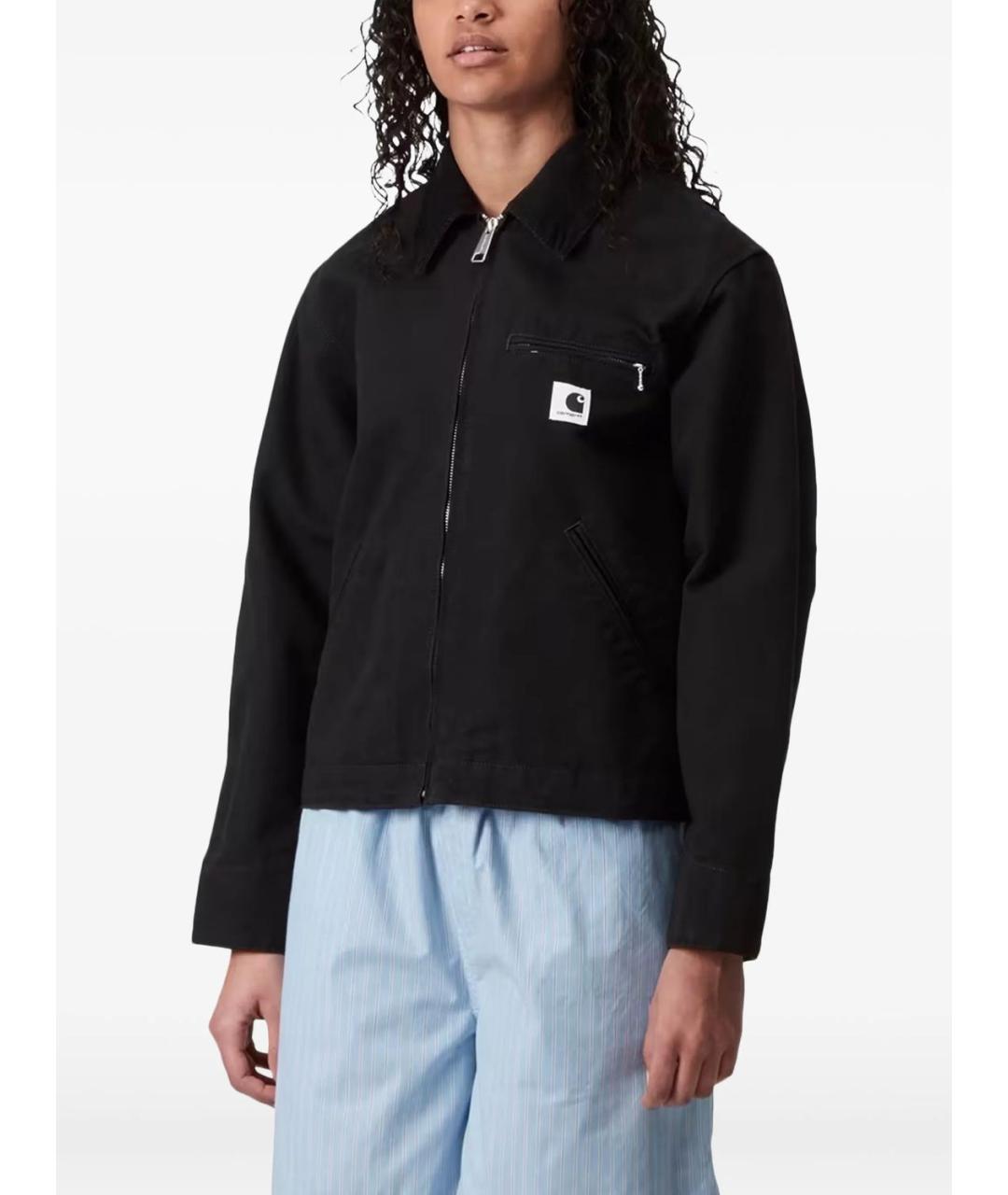 CARHARTT WIP Черная хлопковая куртка, фото 2