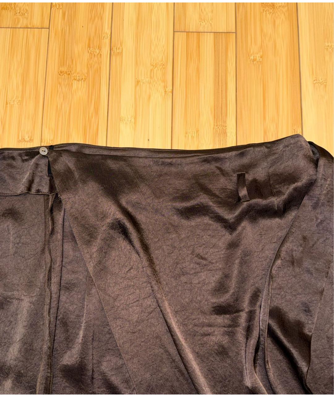NANUSHKA Коричневая юбка миди, фото 4