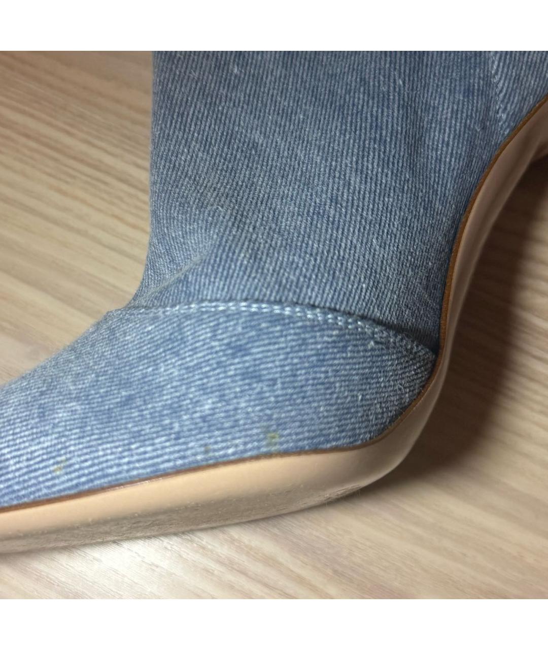 GIANVITO ROSSI Голубые ботильоны, фото 7