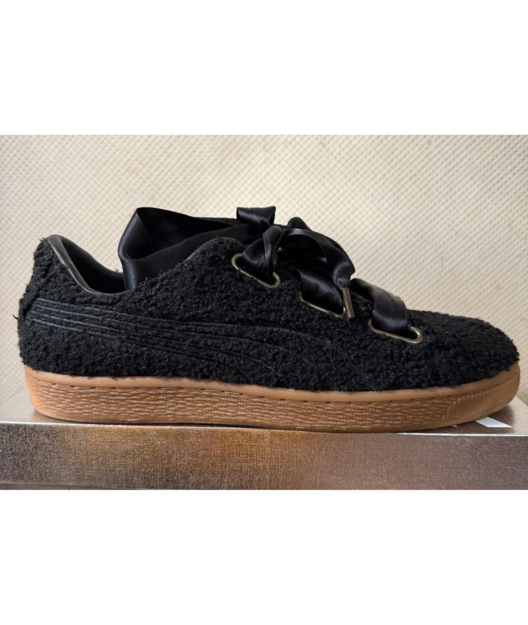 PUMA Черные кеды, фото 7