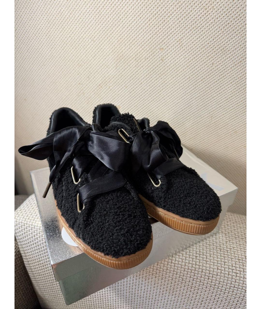 PUMA Черные кеды, фото 6