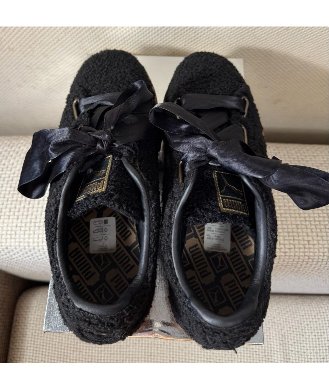 PUMA Черные кеды, фото 3