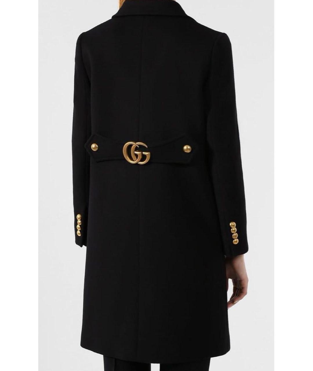 GUCCI Черное пальто, фото 2