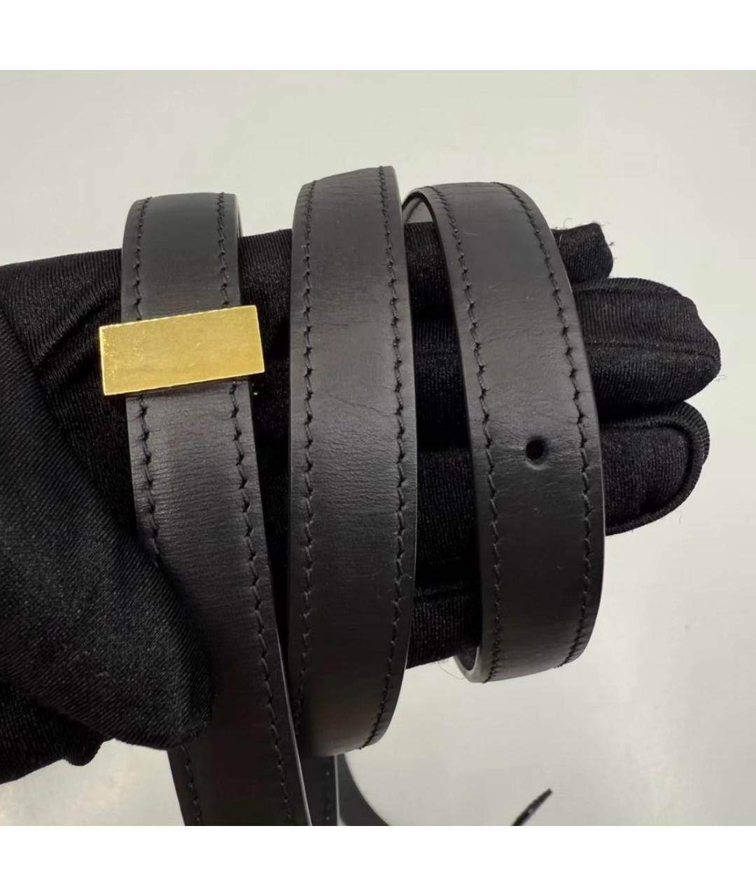 CELINE Черная кожаная сумка через плечо, фото 7