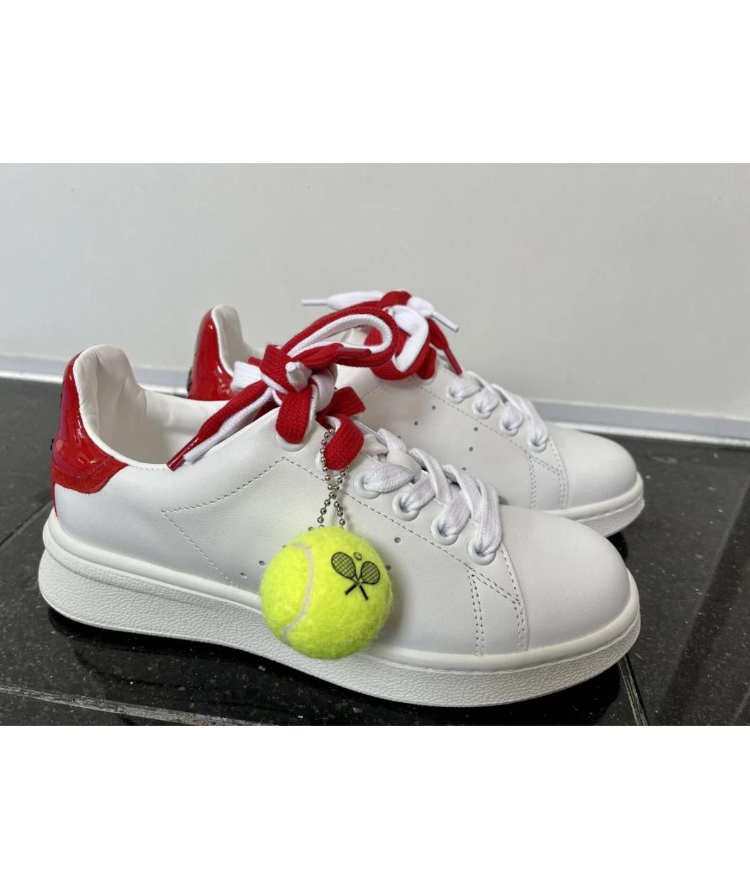 MARC JACOBS Белые кожаные кеды, фото 2