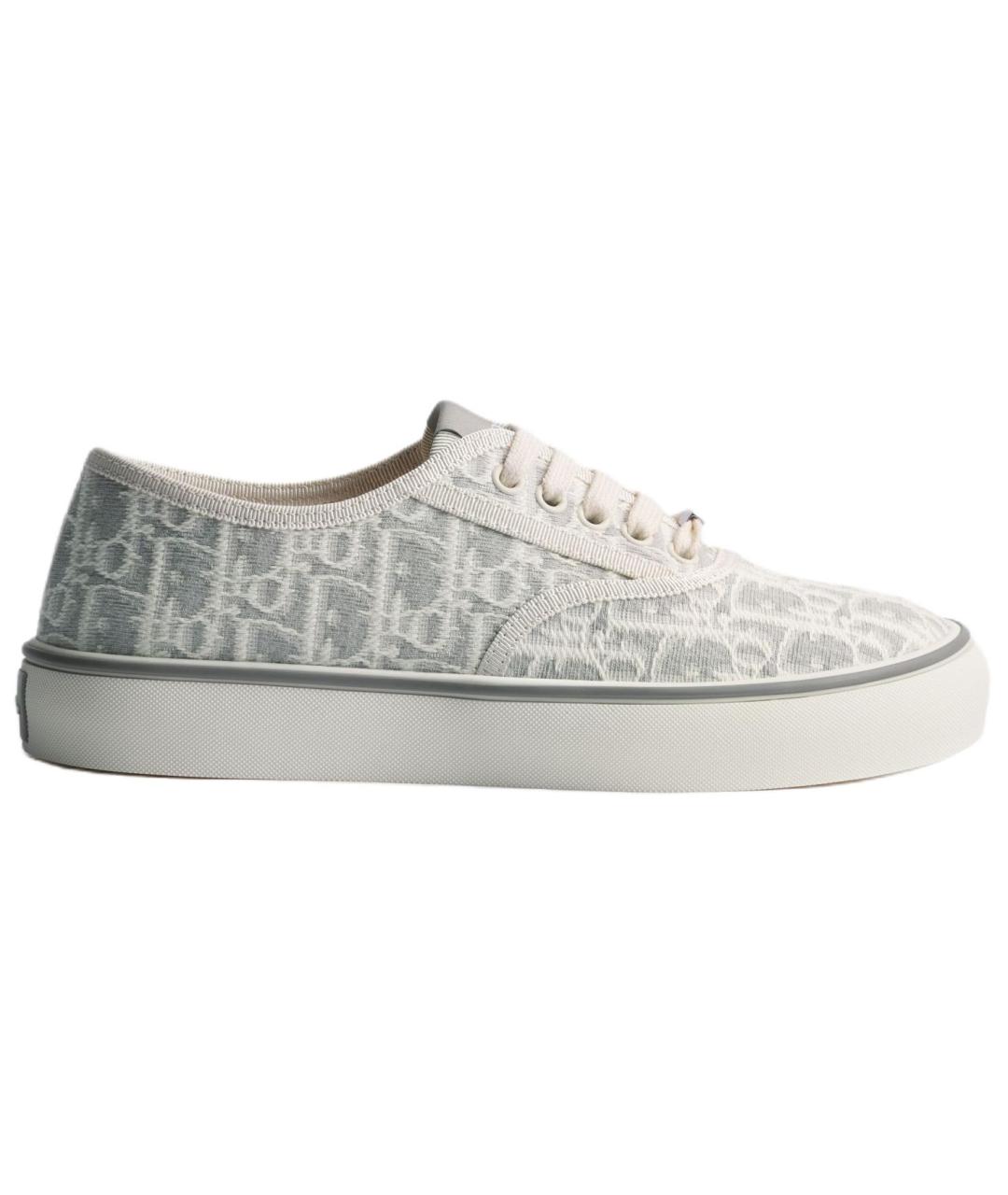 CHRISTIAN DIOR Серые кеды, фото 1