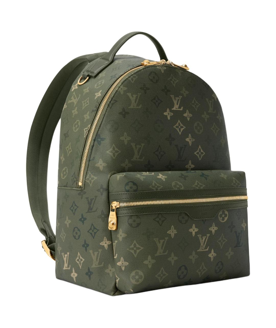 LOUIS VUITTON Зеленый рюкзак, фото 2