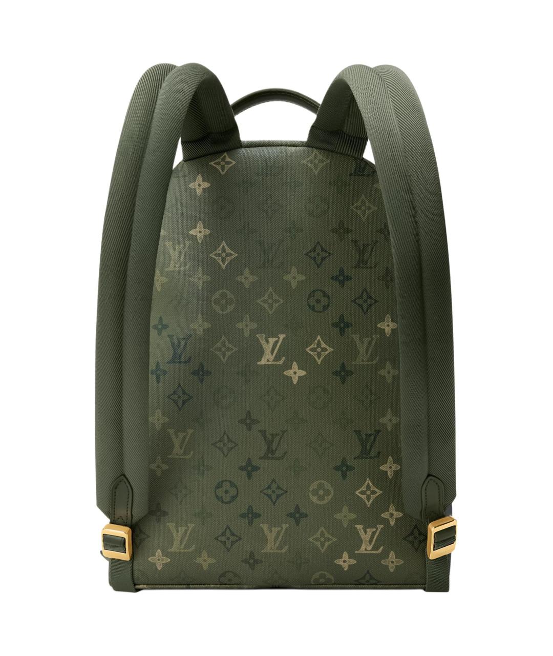 LOUIS VUITTON Зеленый рюкзак, фото 3