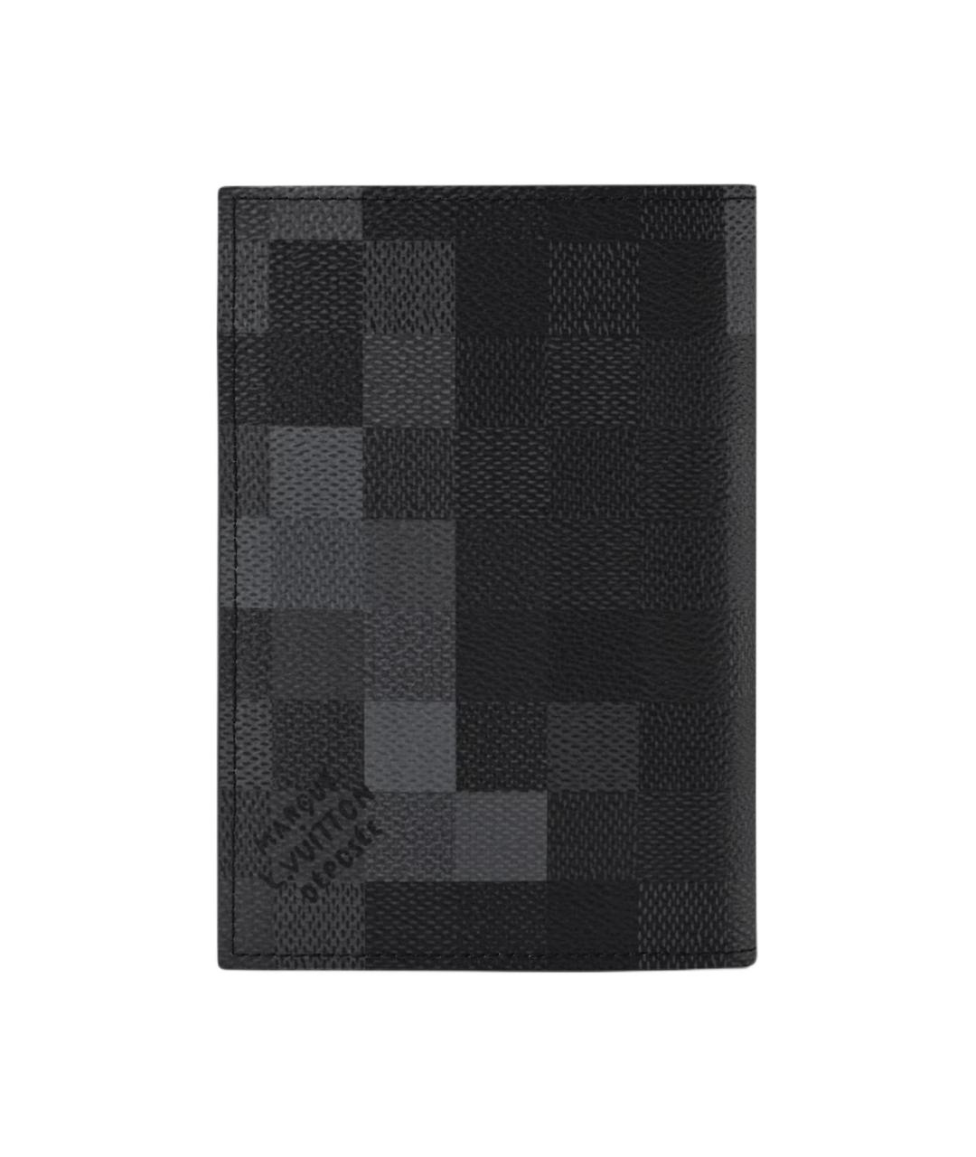 LOUIS VUITTON Черный кардхолдер, фото 3