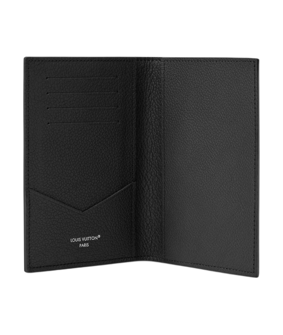 LOUIS VUITTON Черный кардхолдер, фото 4