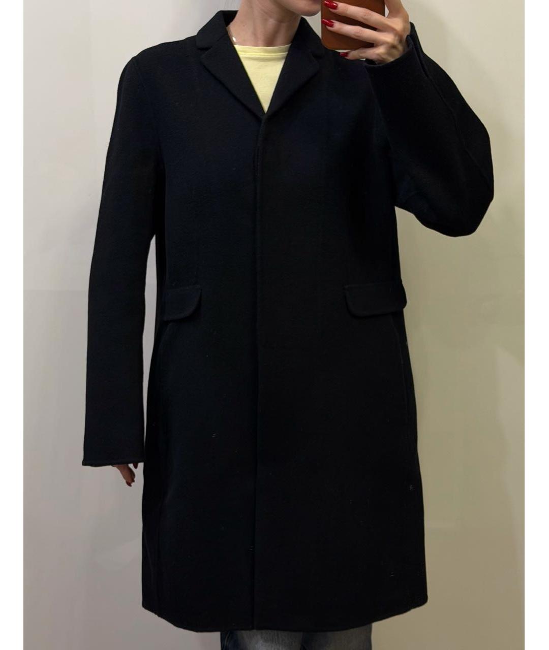 'S MAX MARA Черное кашемировое пальто, фото 5