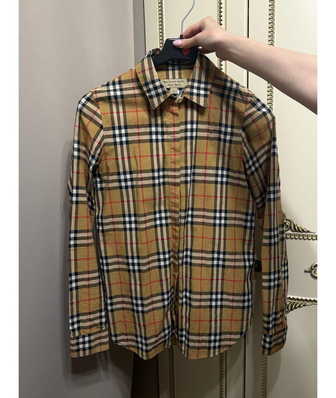 BURBERRY Хлопковая рубашка, фото 8