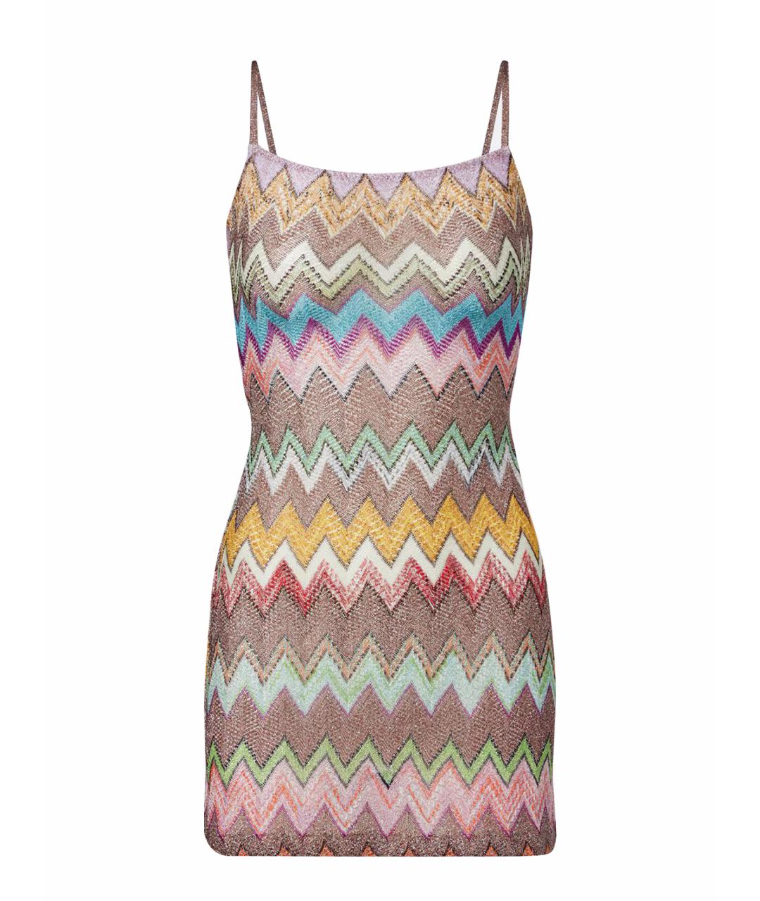 MISSONI Мульти вискозное платье, фото 8