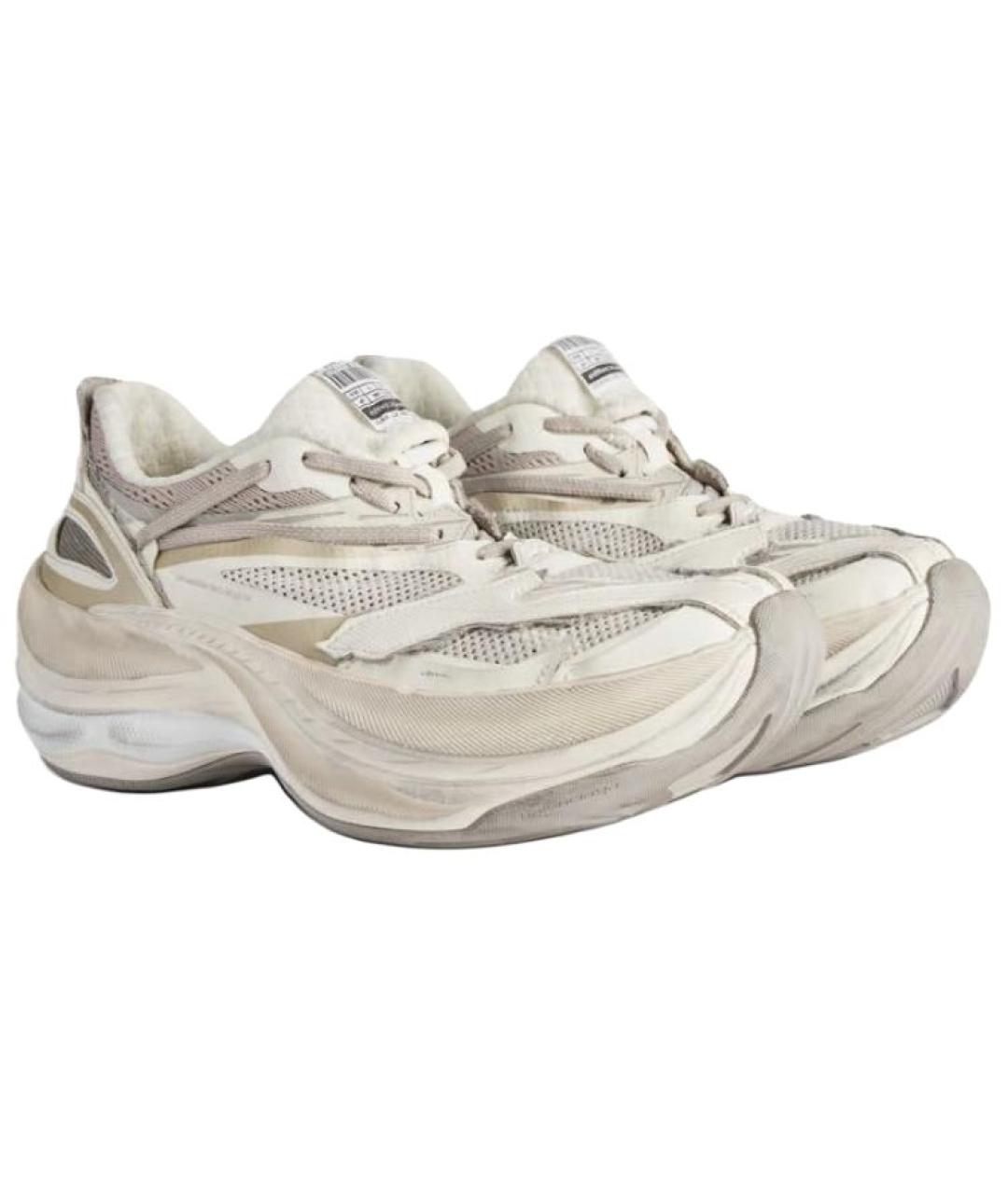 BALENCIAGA Бежевые кроссовки, фото 3