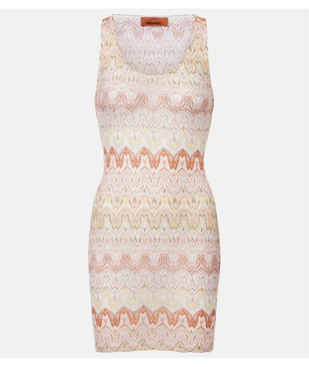 MISSONI Мульти вискозное платье, фото 8