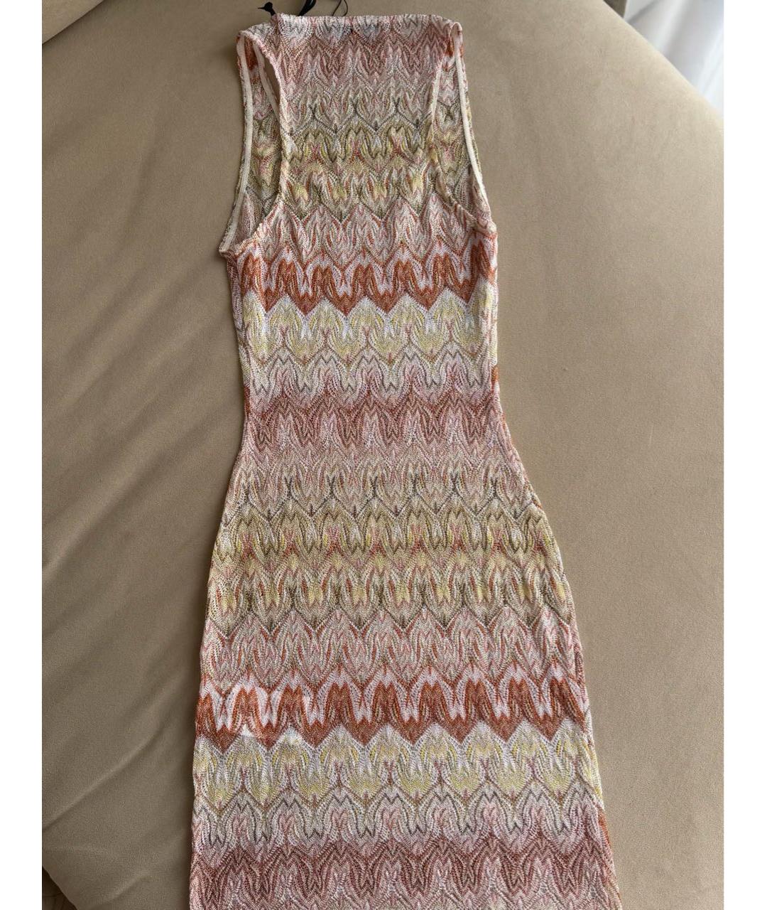 MISSONI Мульти вискозное платье, фото 3