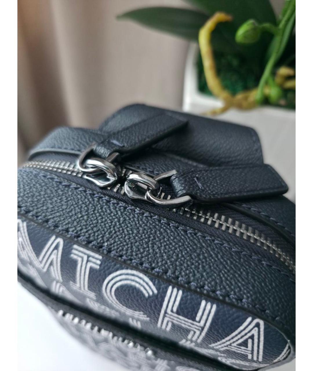 MICHAEL KORS Синяя сумка на плечо из искусственной кожи, фото 3