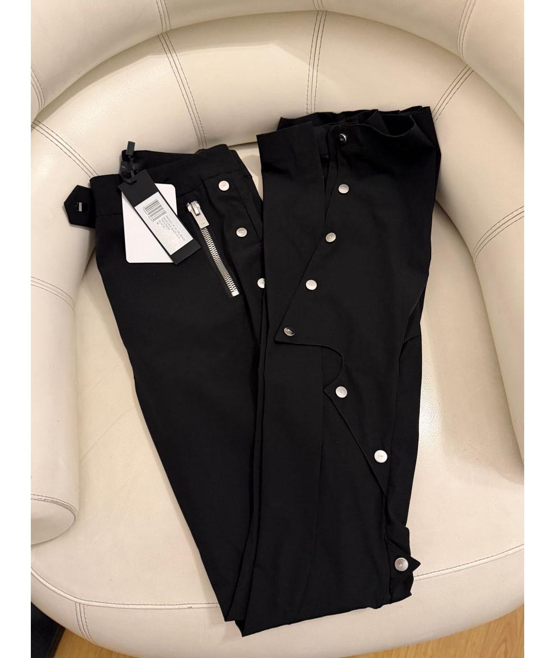 HELIOT EMIL Черные брюки узкие, фото 6