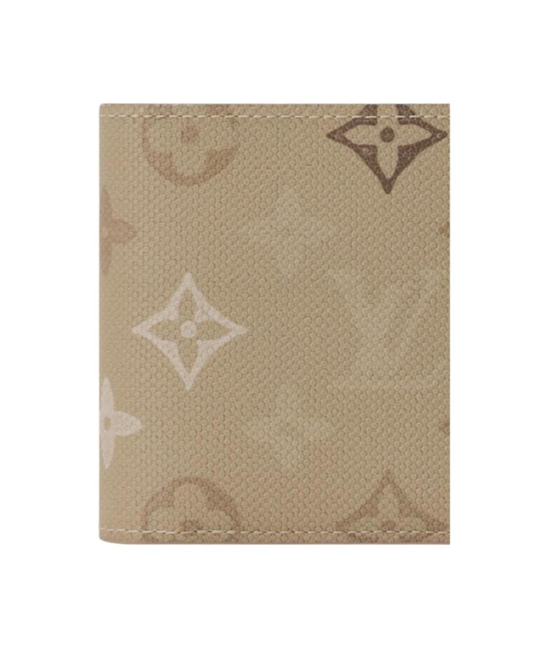 LOUIS VUITTON Коричневый кошелек, фото 5