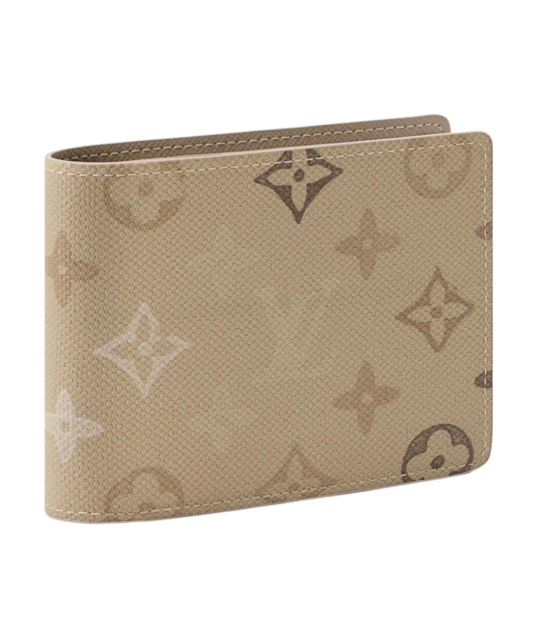 LOUIS VUITTON Коричневый кошелек, фото 3