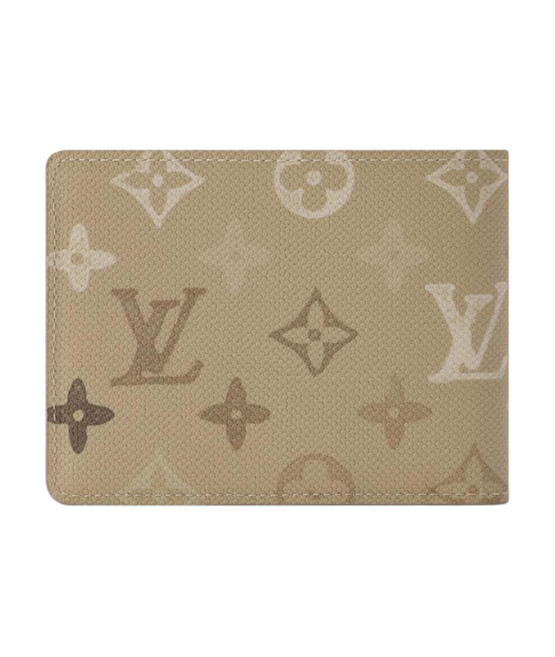 LOUIS VUITTON Коричневый кошелек, фото 2