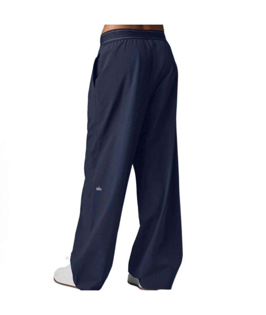 ALO YOGA Темно-синие спортивные брюки и шорты, фото 3