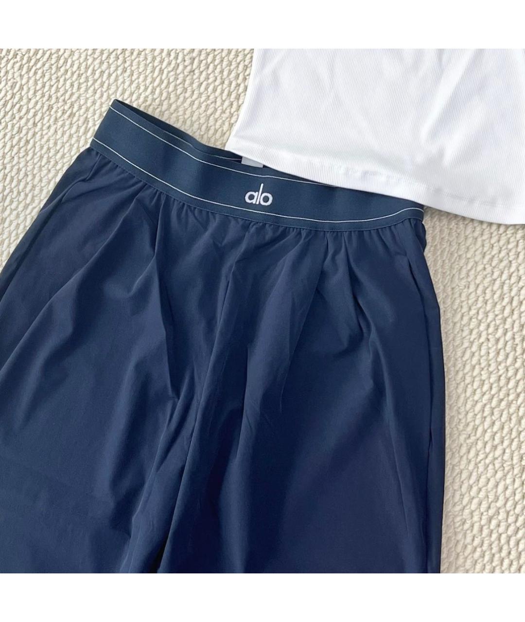 ALO YOGA Темно-синие спортивные брюки и шорты, фото 6
