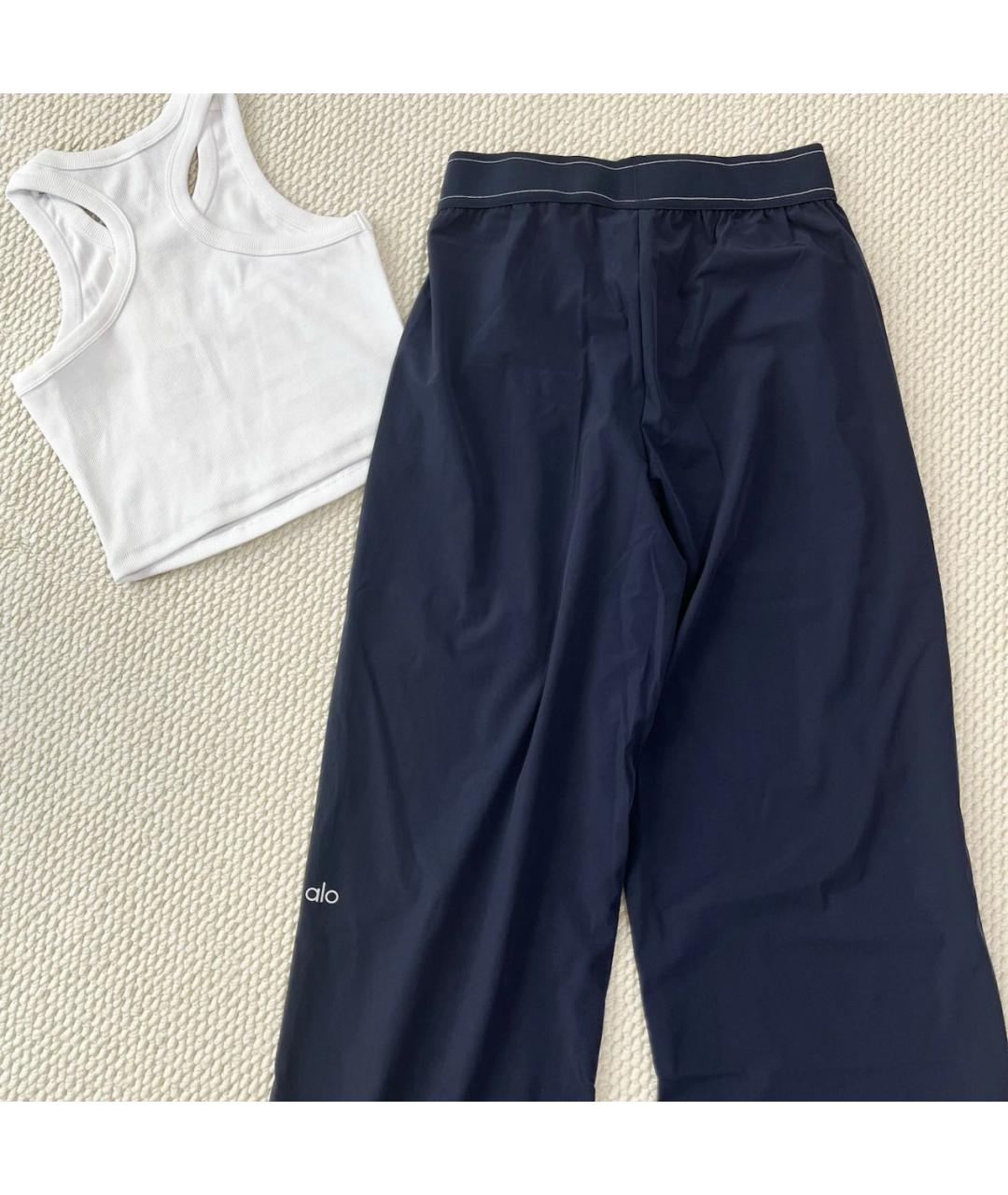 ALO YOGA Темно-синие спортивные брюки и шорты, фото 7