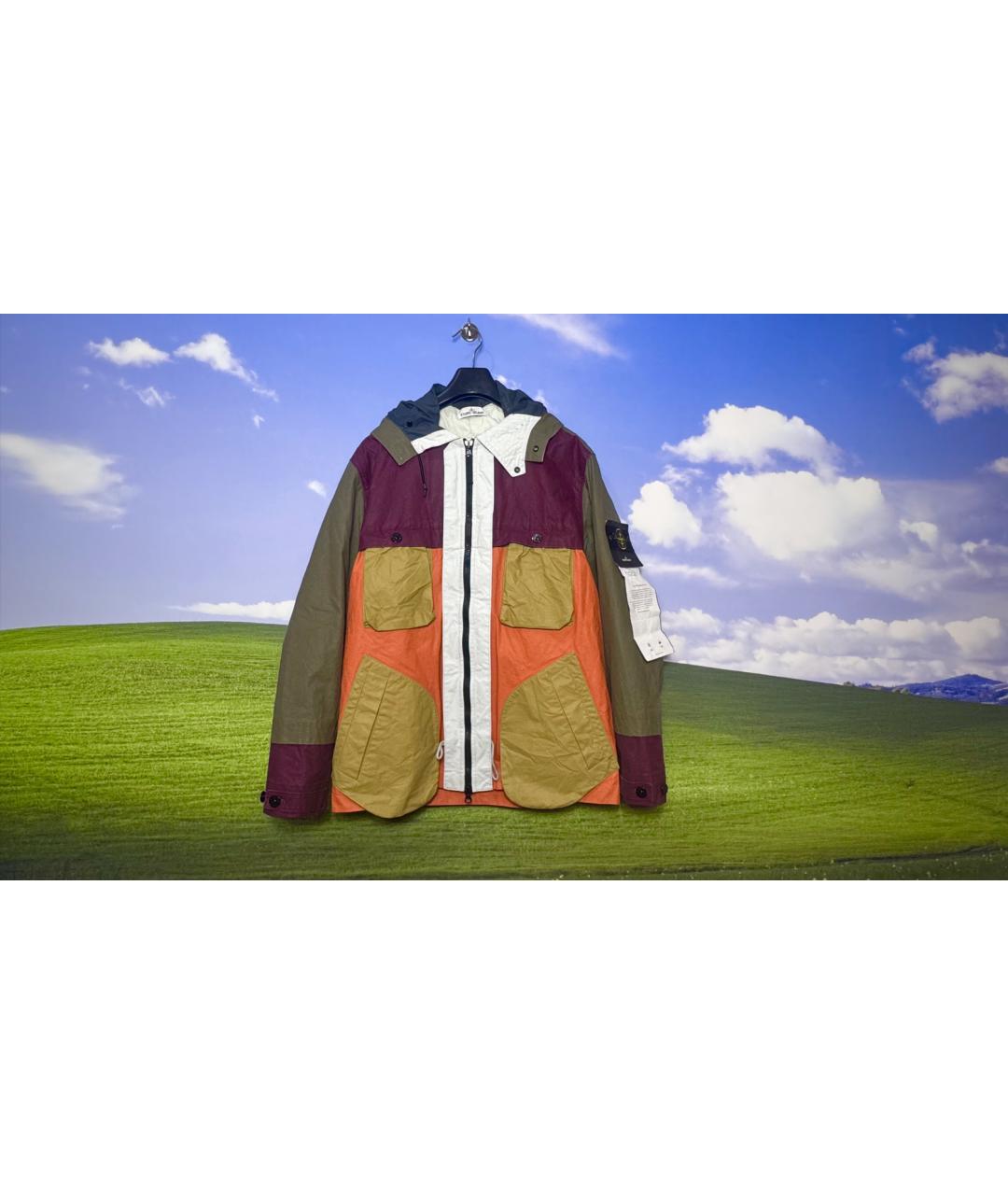 STONE ISLAND Мульти полиуретановая куртка, фото 10