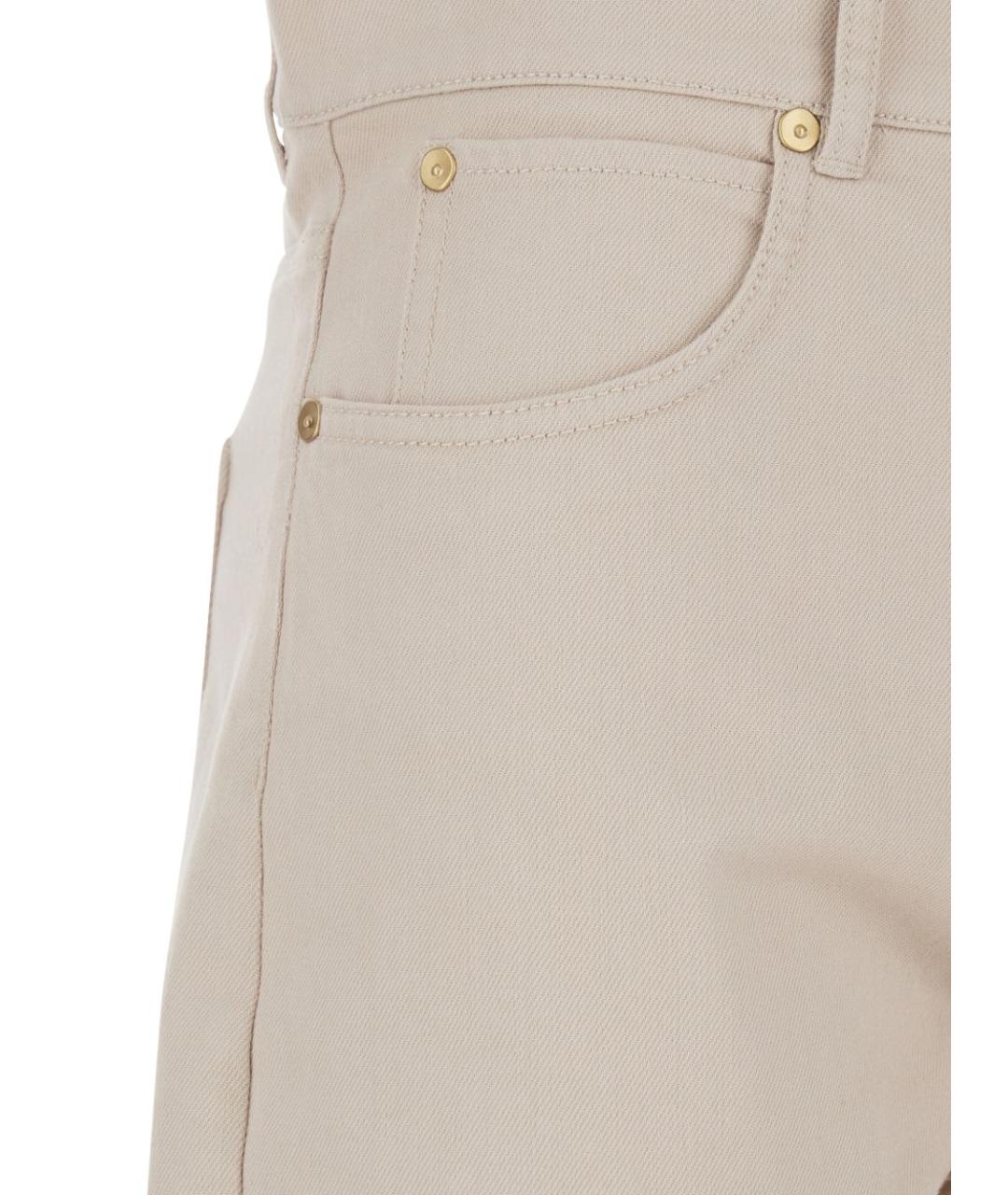 'S MAX MARA Хлопковые прямые брюки, фото 2