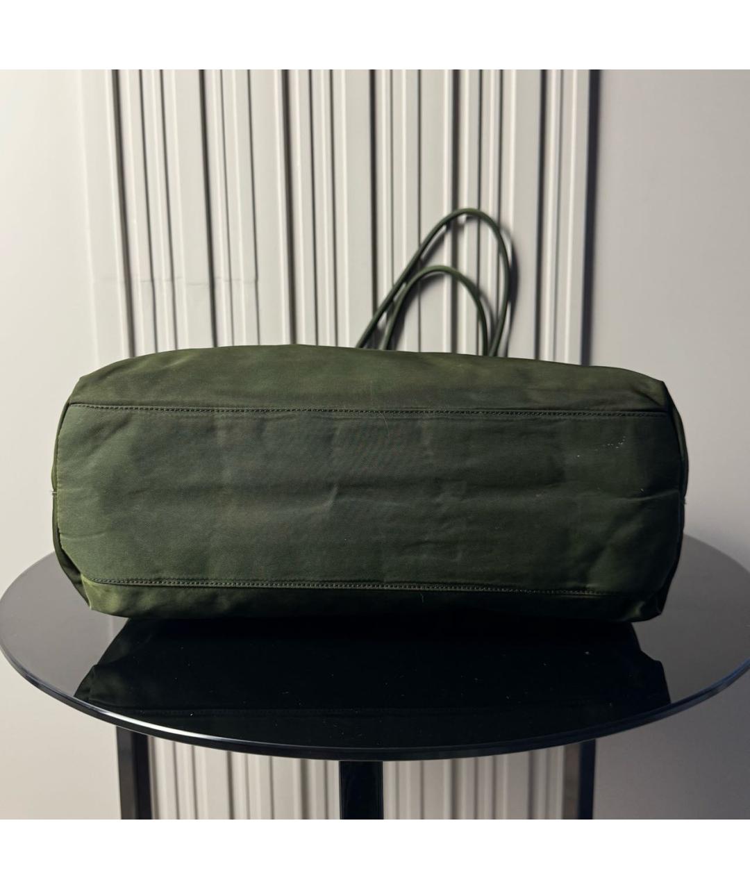 PRADA Зеленая сумка тоут, фото 3