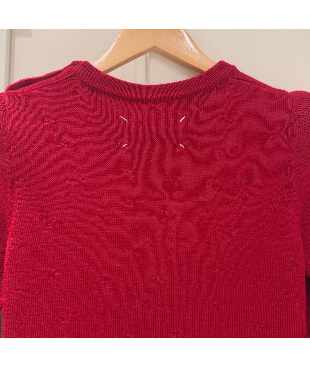 MAISON MARGIELA Красное повседневное платье, фото 3