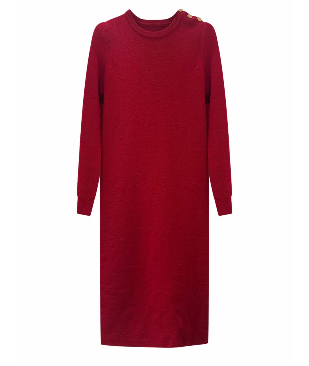 MAISON MARGIELA Красное повседневное платье, фото 1