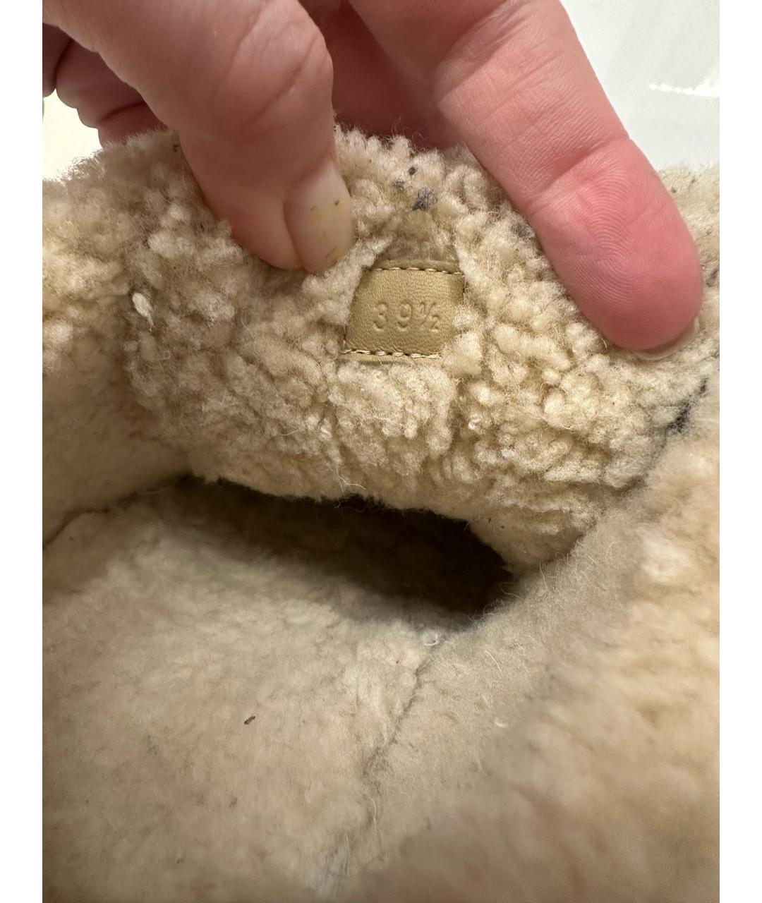 HERMES Черные кожаные кеды, фото 7