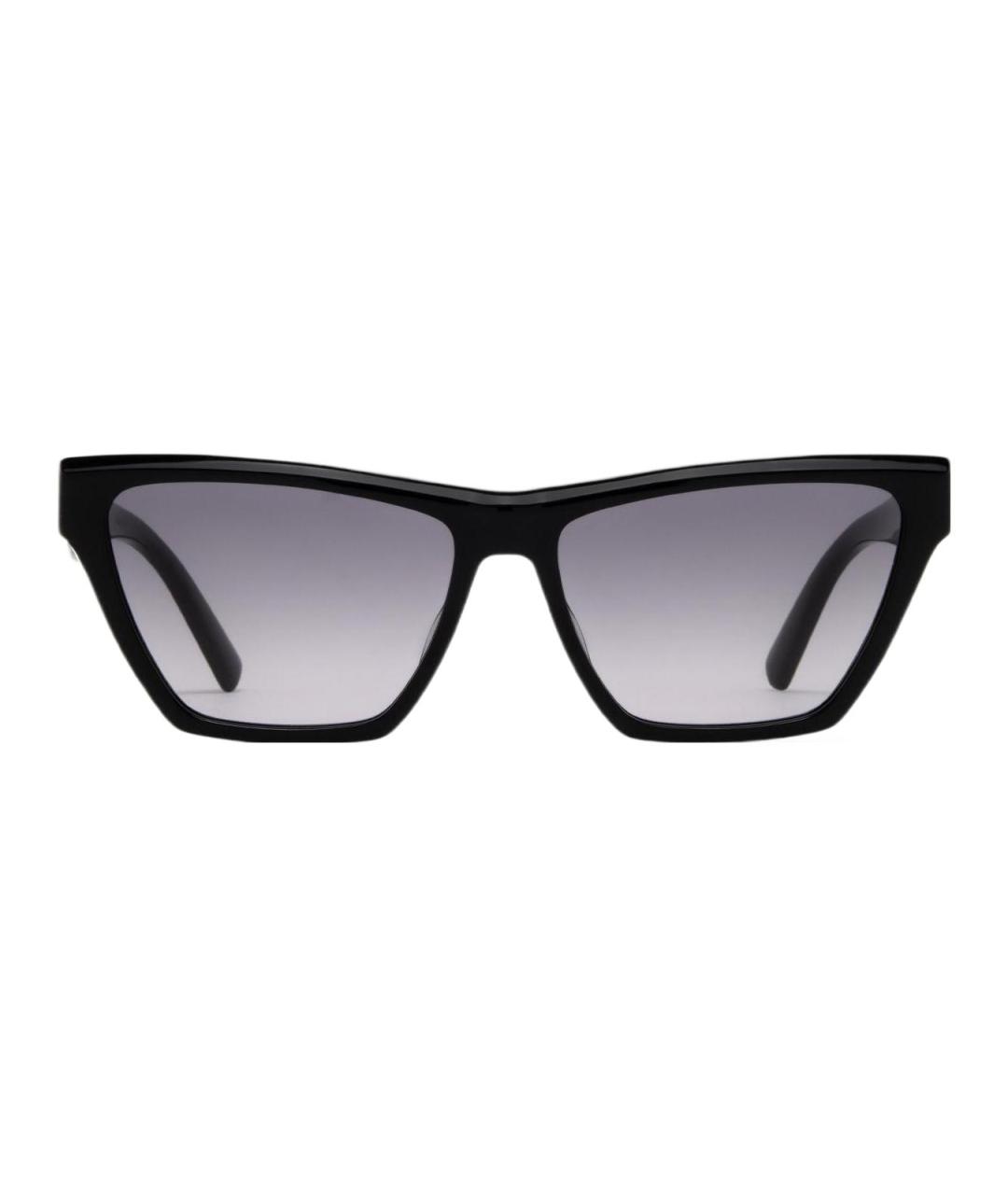 SAINT LAURENT Черные солнцезащитные очки, фото 1